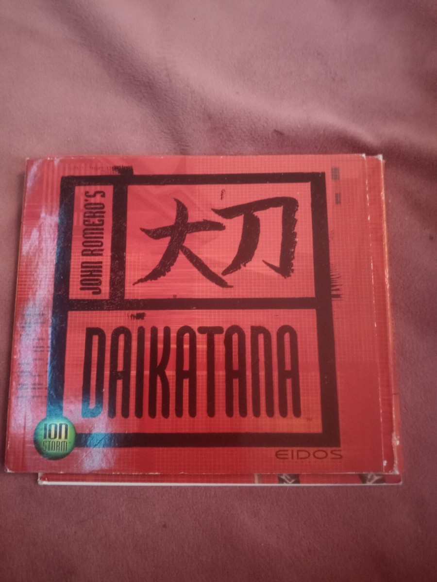 John Romero's Daikatana (PC, 2000) Windows Computer Game CD ROM W