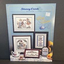 Stoney Creek Book 170 Counted Cross Stitch Patterns Booklet Tea Time-6 Designs