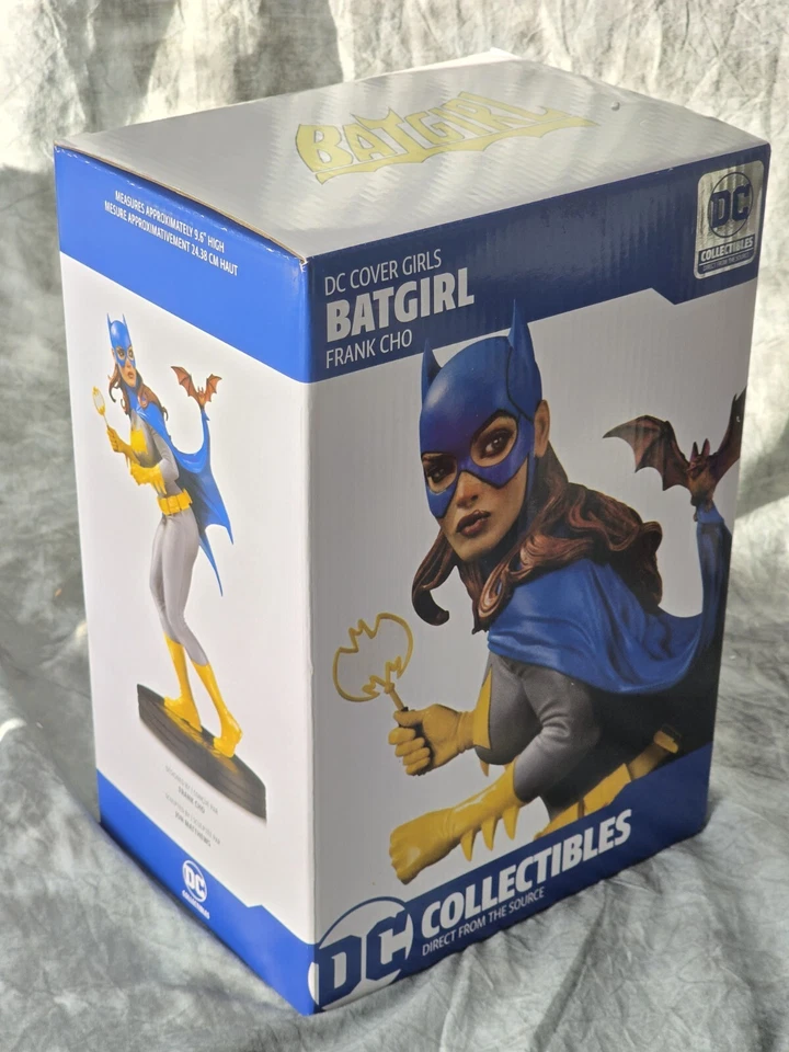 DC Direct Cover Niñas Batgirl Estatua Frank Cho Edición Limitada Batman Nuevo Foto 3 de 4