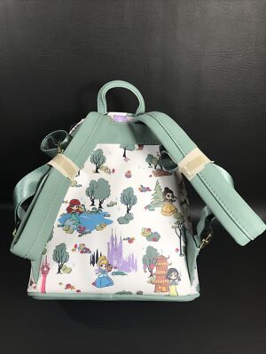 Loungefly Disney Princess Landscape Mini Backpack  display picture 1