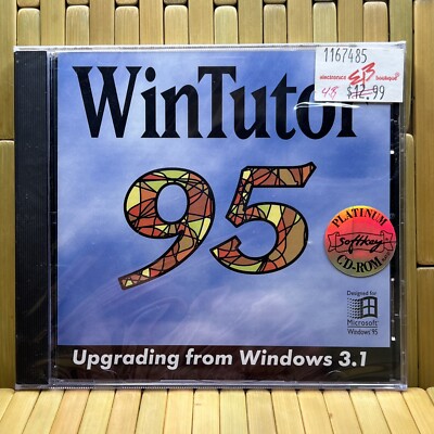 WinTutor 95 (1994-95 PC CD-Rom) New/Sealed