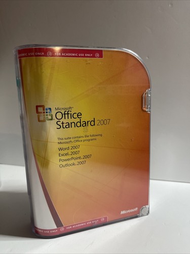 Microsoft Office Standard 2007 - Full Version With Key
