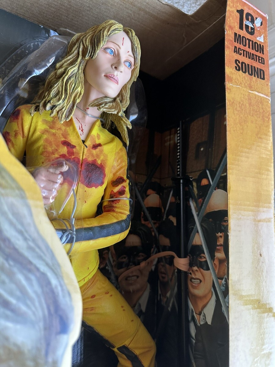 NECA 2004 KILL BILL Motion Activated Sound THE BRIDE Action NECA 2004 KILL BILL Motion Activated Sound THE BRIDE Action