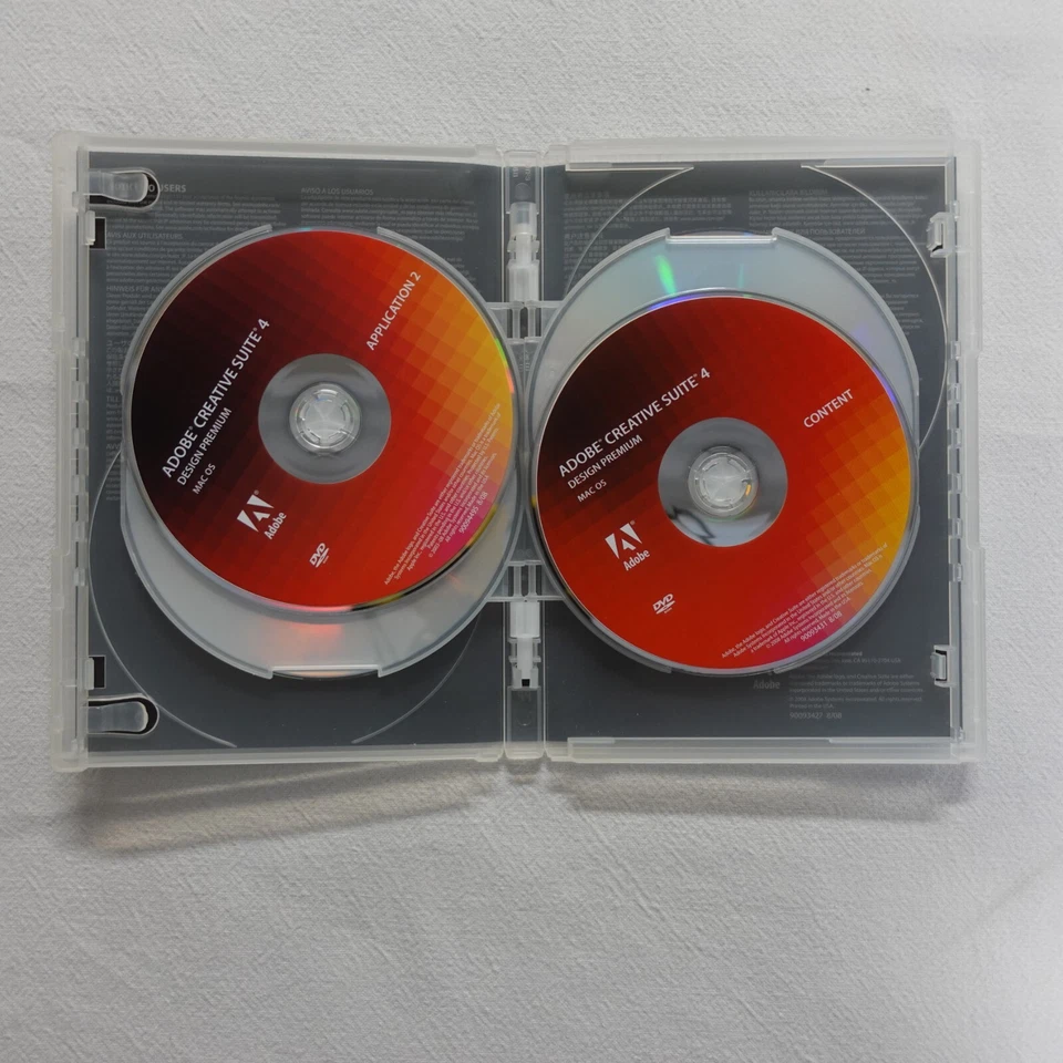 Adobe Creative Suite 4 CS4 Design Premium For Windows Full Retai DVD Version - Image 3 of 4