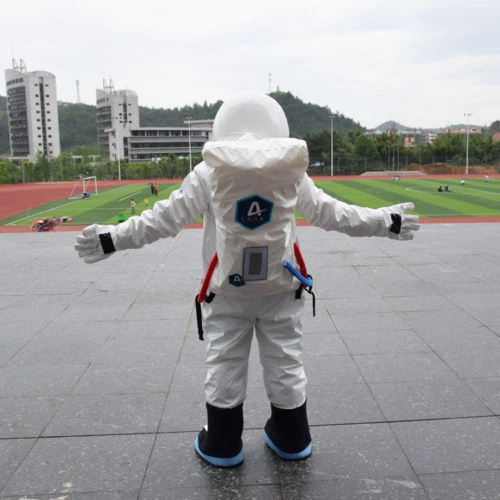 Disfraz de astronauta mascota astronauta Halloween vestido de fiesta talla adulto envío gratuito Foto 4 de 4