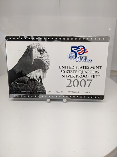 2007-S US Mint SILVER Proof QUARTER Set W/ Original Government Packaging - Picture 3 of 3