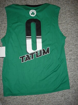 NBA U #0 Jayson Tatum Boston Celtics muscle basketball jersey