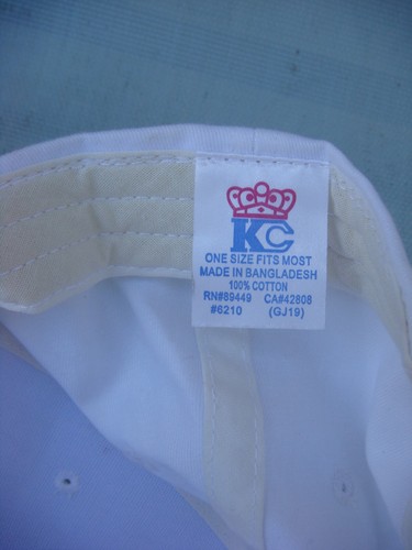 Brazilian Court Hotel Palm Beach, Florida White Adjustable Baseball Cap NWOT - Picture 4 of 4