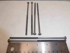 10-24 x 6" Pan Head Phillips Machine Screw SS 18-8 VINTAGE USA Made Qty 6