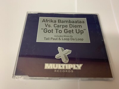 Afrika Bambaataa Vs. Carpe Diem - ''Got To Get Up'' (1998 CD Single) EX/EX