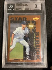 1996 Scort Baseball Collection Dugout #109 Derek Jeter Beckett Graded 9🔥⚾️🔥