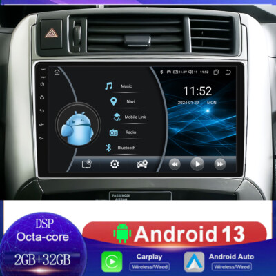 8Kern Für Toyota Verso 2009-2018 Autoradio Carplay Android GPS NAV 4G LTE BT DSP
