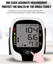 Digital Wrist High Blood Pressure Monitor Voice Talking BP Cuff Meter Machine US