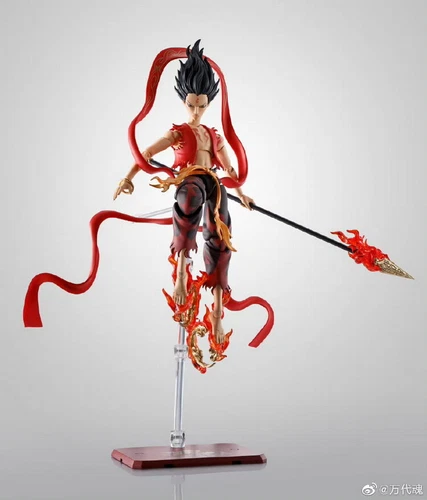 NEU Bandai SHF Nezha magischer Junge abgestiegen zu Nezha junge Nezha auf Lager - Bild 9 von 16
