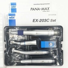 Kit escalador de aire piezas de mano para estudiantes dentales (EX203C+PAX-SU+AS2000) 2 orificios US STOCK