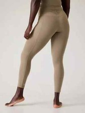 Athleta Salutation Stash Cinch 7/8 Tight Pyrite MEDIUM M  842519 NWT