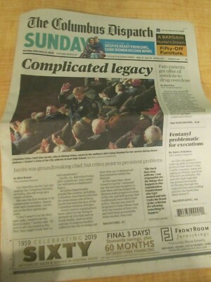 Columbus Dispatch Full Newspaper -  New England Patriots Super Bowl - (2/3/19)