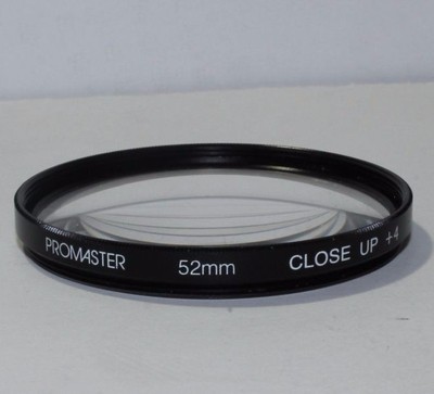 Lens Filter: Promaster 52mm Close Up +4 Macro Shipping is free worldwide 