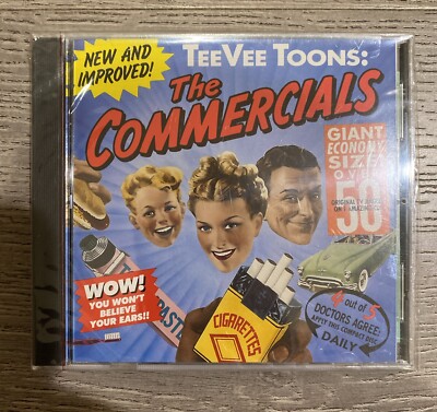 TeeVee Toons: The Commercials, CD TVT Records - New Sealed