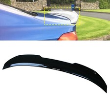 PSM Look Schwarz Glänz Heckspoiler Heckflügel für BMW 4er Coupe F32 F82 2013-20