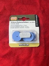 PROXXON MINIMOT SILICONE POLISHING DISCS NO. 28294 - 10 PCS (16a)