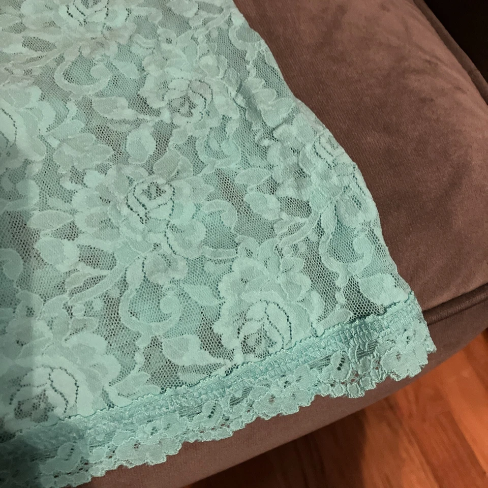hanky panky lace Cami in Aqua - Image 2 of 4