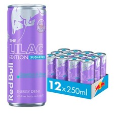 Red Bull Lilac Sugarfree Grapefruit Blossom Energy Drink250ml New summer Edition