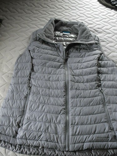 COLUMBIA~omni HEAT~Women's~GREY~Quilted 