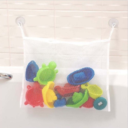 Baby Bath Kids Storage Net Bag Tidy Bathroom Play Time Mesh Fun Toys Holder - Picture 10 of 11