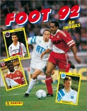 IMAGE VIGNETTE STICKERS FOOT - ORIGINAL PANINI - FOOTBALL 1992 - a choisir