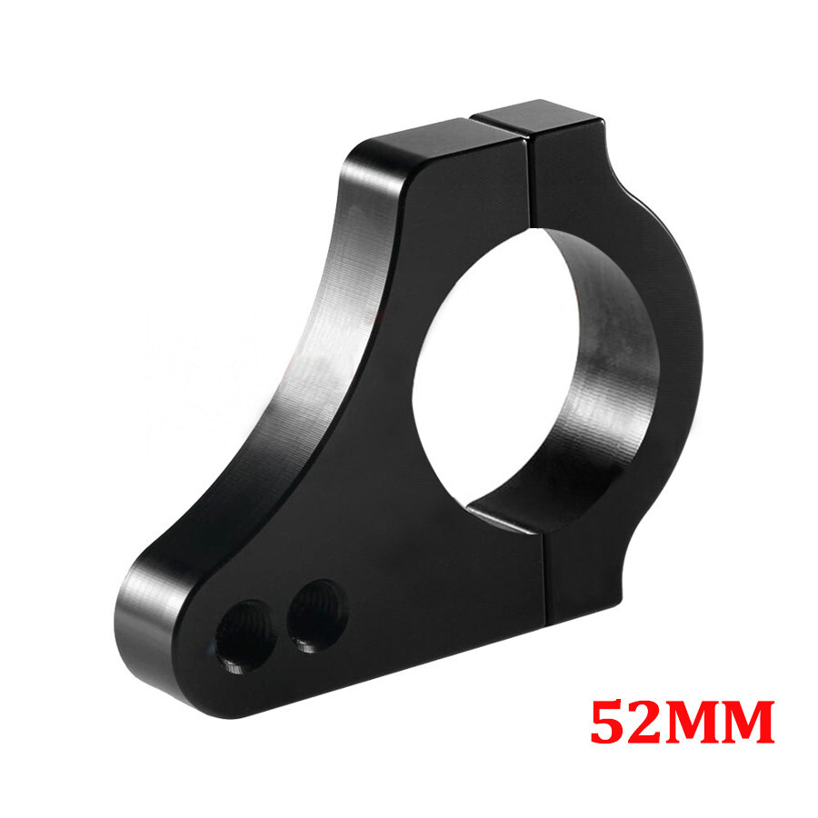 ロー 52mm CNC Motorcycle Steering Damper Fork Frame Mounting Clamp