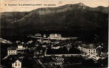 Old postcard Dauphiné - St-LAURENT-du-PONT - General view (433931)