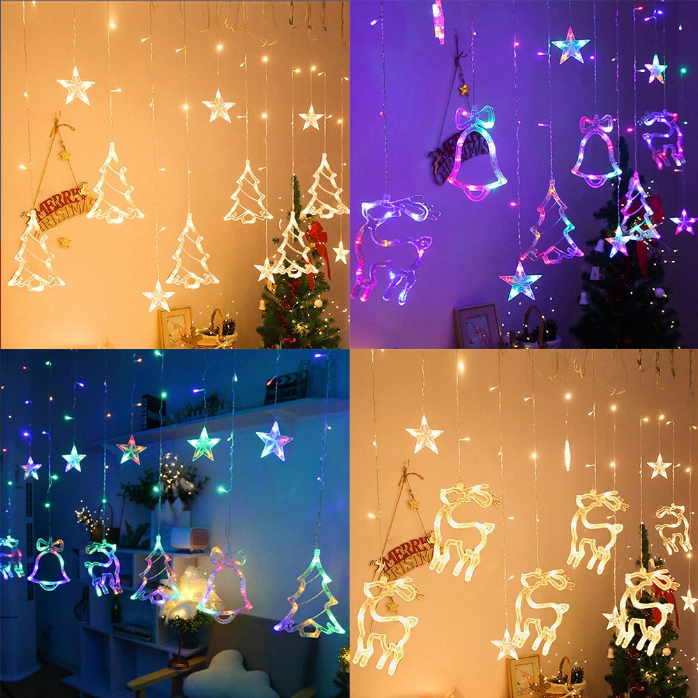 Battery operated 2024 icicle christmas lights