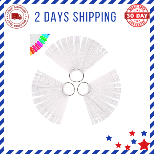 clear nail swatch sticks