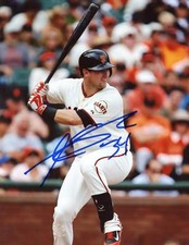 ANDREW SUSAC ACTION SAN FRANCISCO GIANTS SIGNED 8X10 PHOTO W/COA