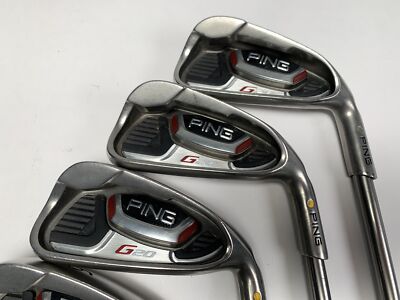 Ping G20 Iron Set 3-PW+SW Yellow Dot 1.5* Up TFC 169I SR Senior No