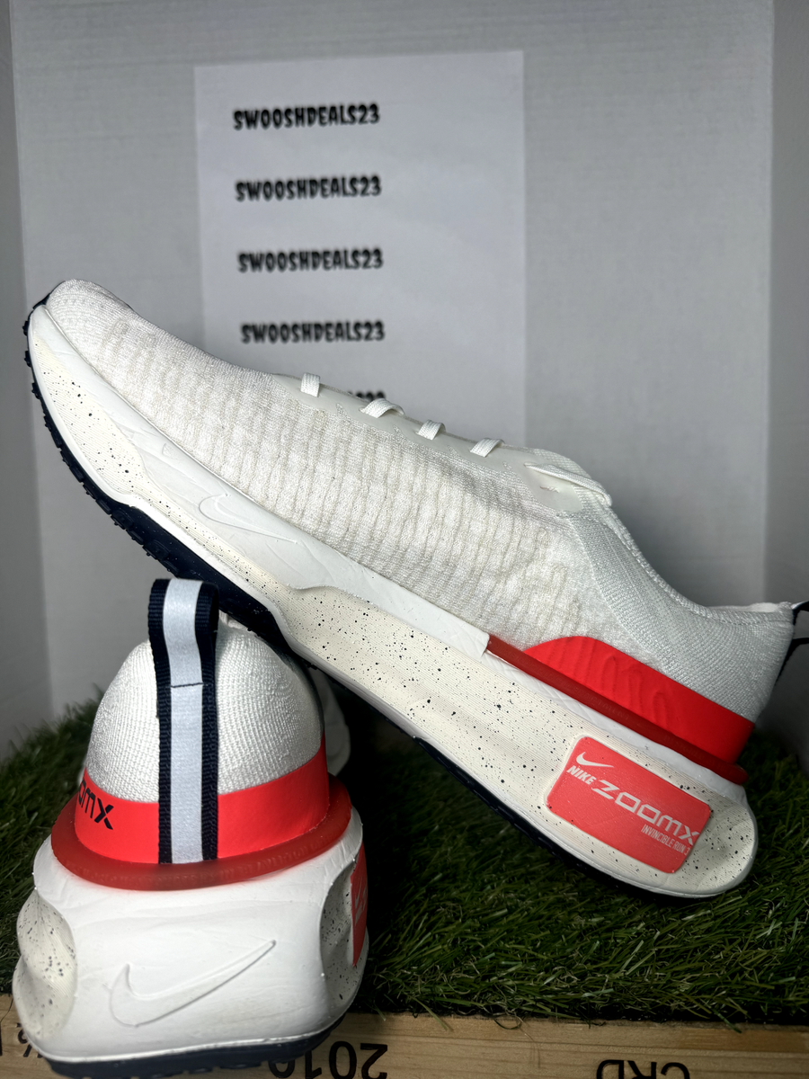 Nike ZoomX Invincible Run 3 White Oatmeal Obsidian DR2615 Nike ZoomX Invincible Run 3 White Oatmeal Obsidian DR2615