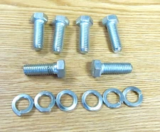 1955 56 1957 58-62  CHEVY BELL HOUSING to BLOCK MOUNTING BOLTS  6 CYL * USA MADE