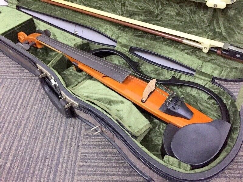 YAMAHA SV-100 Electric Silent Violin working | eBay