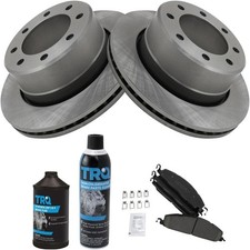 Rear Ceramic Brake Pad & Rotor Kit for Ram 2500/3500 — Quiet, Low Dust