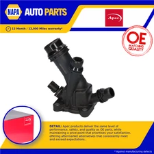 Coolant Thermostat fits VOLVO V60 Mk1 2.4D 10 to 18 31293556 Apec Quality New