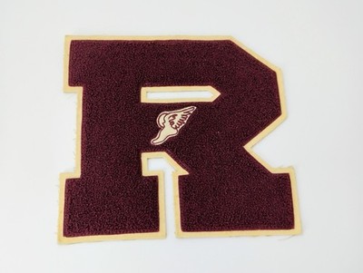 Vintage R Letterman Patch