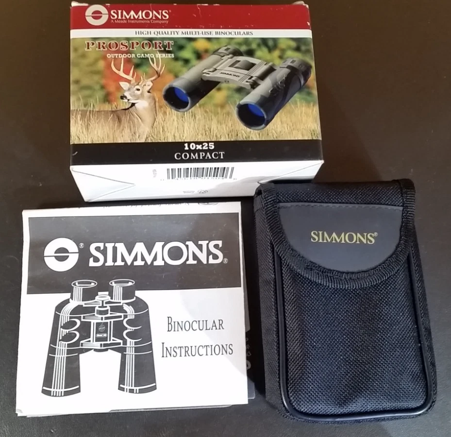 SIMMONS Pro-Sport Outdoor Binoculars Coated Camouflage Color / Case - Image 2 of 4