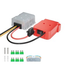 18V to 12V Step Down Converter Aadpter Compatible with Milwaukee M18 Batterie...