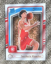 Panini 2024-25 Donruss Rated Rookie Zaccharie Risacher #219 Atlanta Hawks NBA