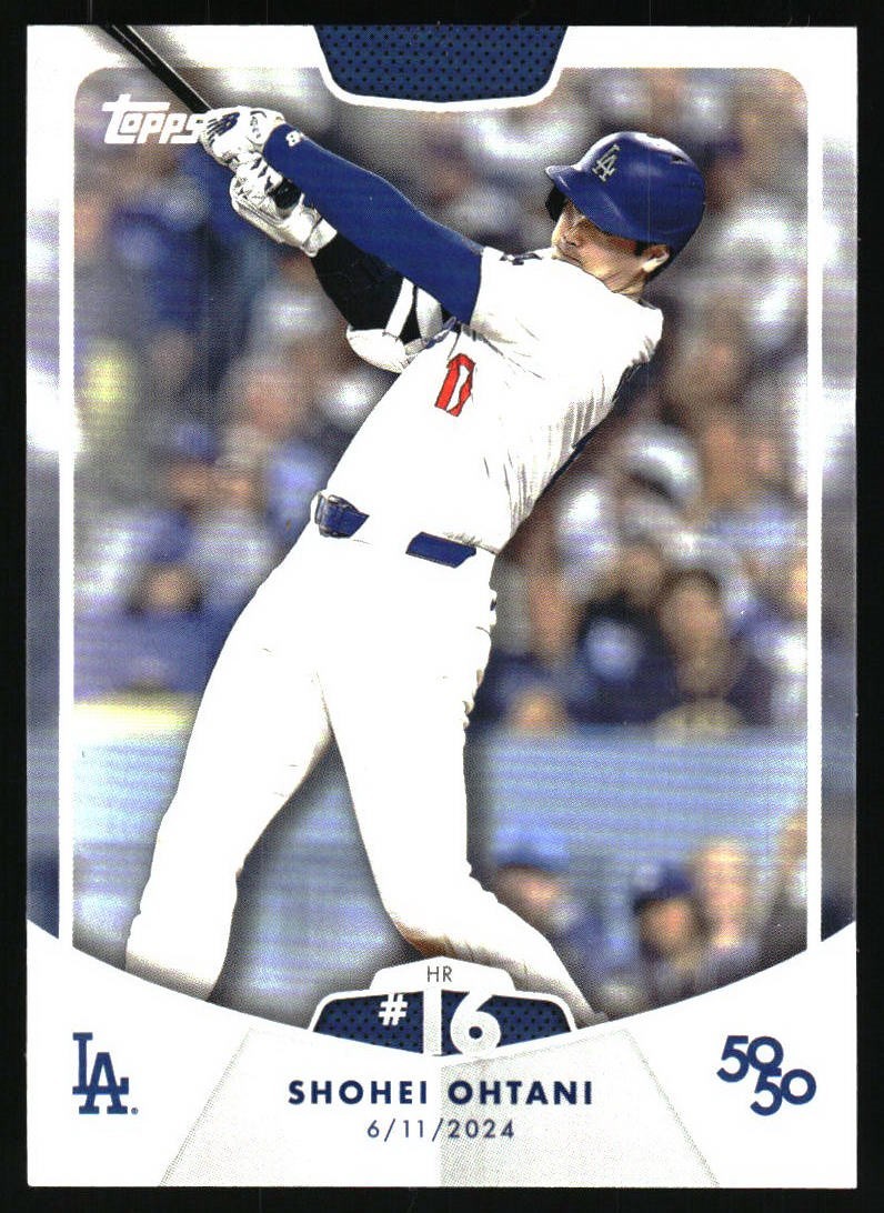 2024 Topps 50/50 Shohei Ohtani Complete 100 Card Set #1-100 50 HR