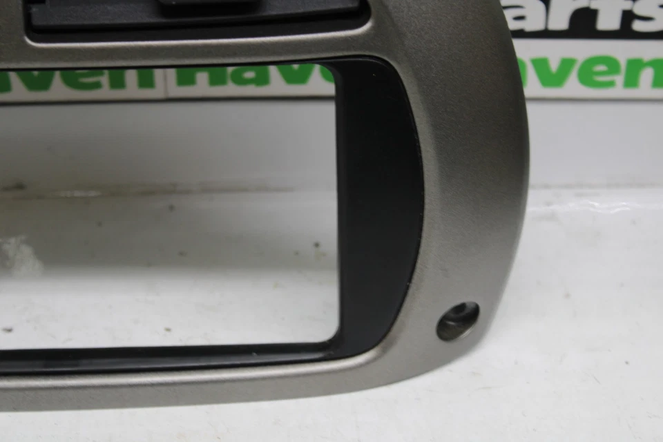 01-03 Toyota Rav4 - Center Dash Radio Trim Bezel with Vents Silver OEM - Image 4 of 4