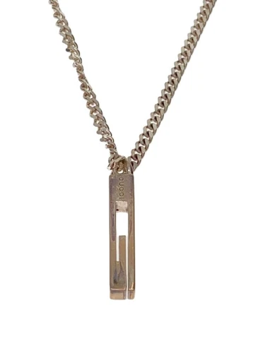 GUCCI SV925 Collana in argento con top da uomo usata