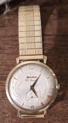 Vintage Bulova 10K GF Watch For Restoration/Parts Second-hand Working