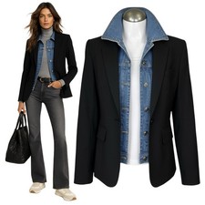 695 VERONICA BEARD Dickey Jacket Blazer Sz 2 Blazer